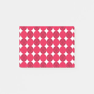 Post-it® Cercles sur cercles - canneberge et gris