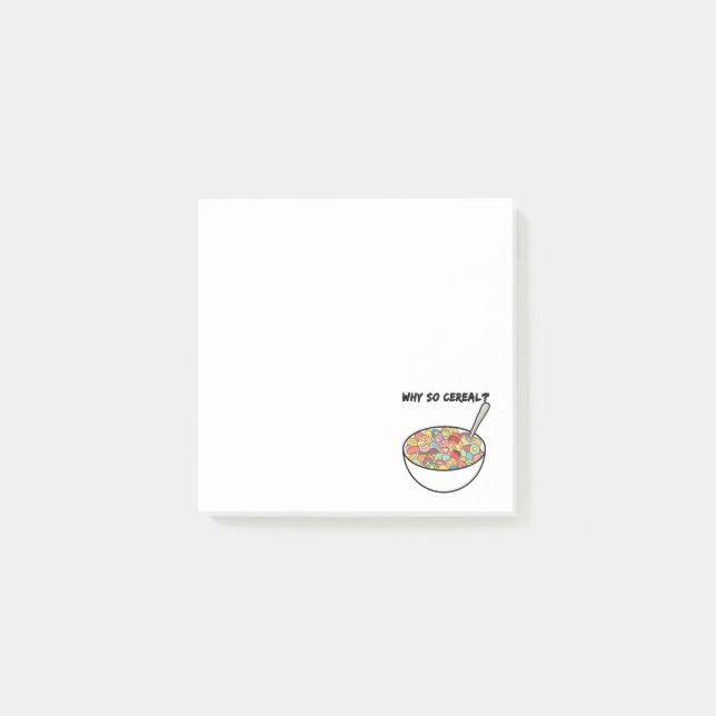 Post-it® Céréales Post It Note (Devant)