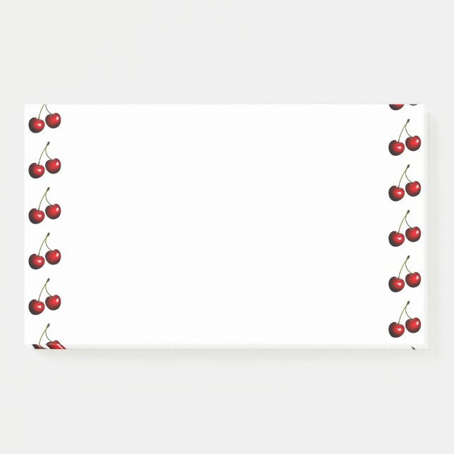 Post-It Cerises Rouges Sucrées (Devant)