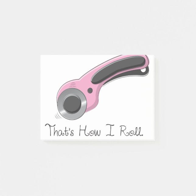 Post-it® C'est comme ça que je roule (Devant)