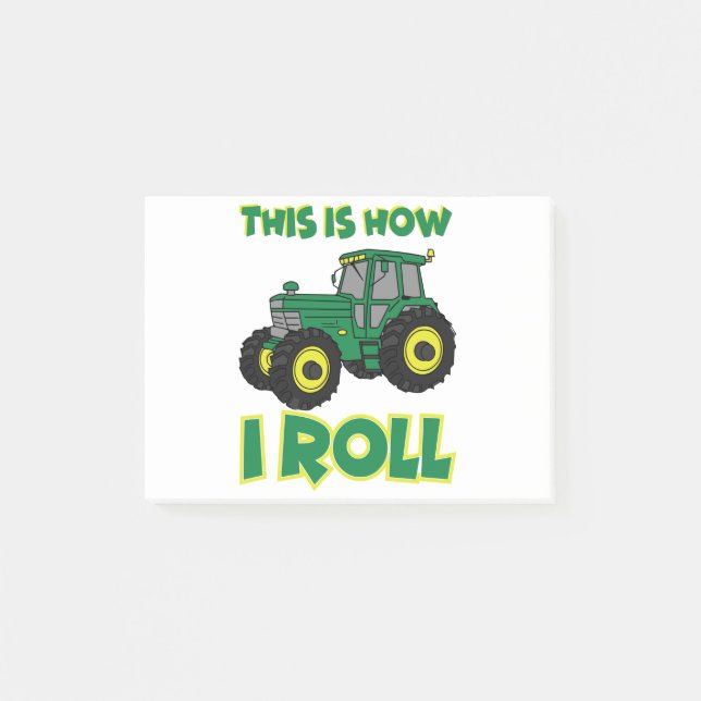 Post-it® C'est comme ça que je roule (Devant)