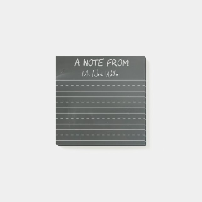 Post-it®  Chalkboard Themed Post-it Notes (Devant)