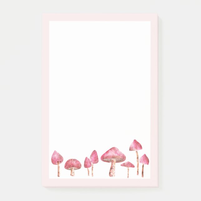 Post-it® Champignon d'aquarelle (Devant)