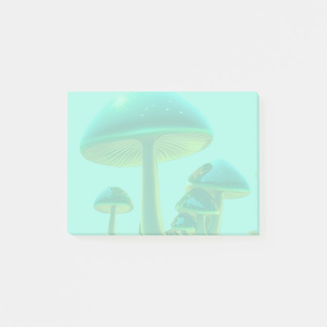 Post-it® Champignons holographiques brillants (Devant)