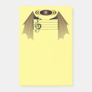 Post-it® Chanson préférée de chaume à haute note