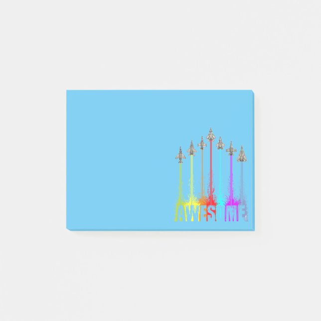 Post-it® Chasseurs d'Awesome (Devant)