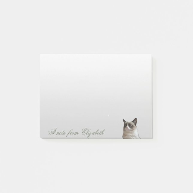 Post-it® Chat adorable mignon (Devant)