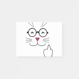 Post-it® Chat au doigt moyen
