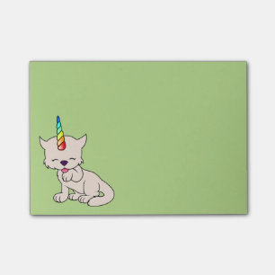 Post-it® Chat magique = Kittycorn de licorne