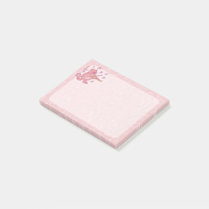 Post-it® Chat rose avec Violon