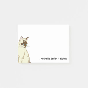Post-it® Chat siamois