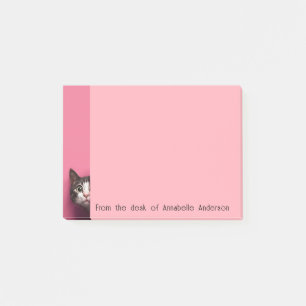 Post-it® Chat sur personnalisation rose