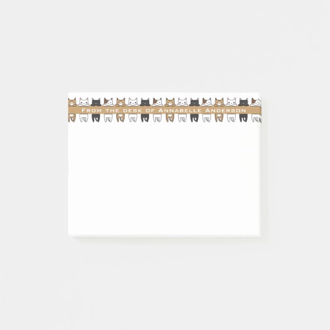 Post-it® Chats dangereux (Devant)