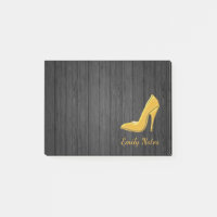 Chaussure haute talon en bois personnalisé