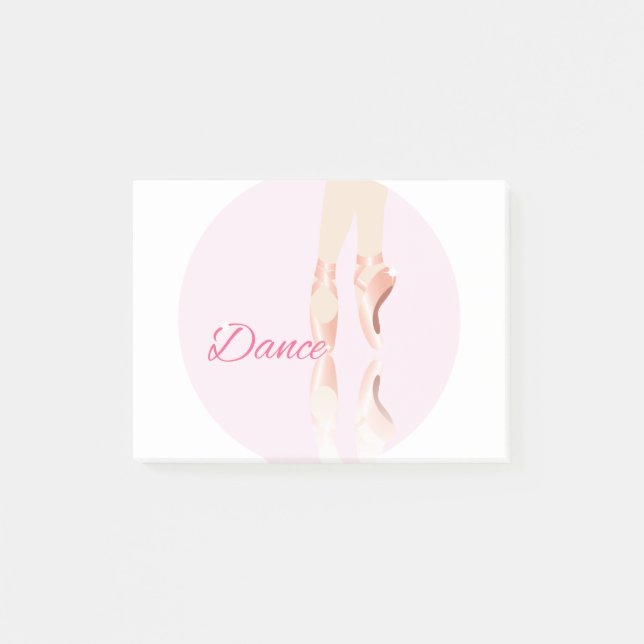 Post-it® Chaussures de ballet de danse (Devant)