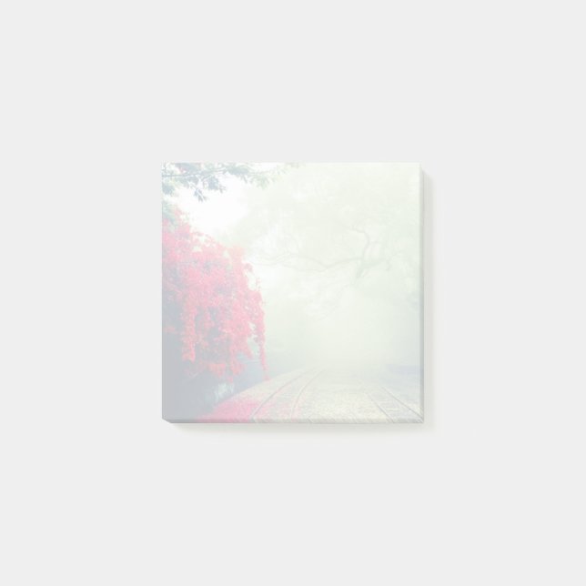 Post-it® Chemins de fer Misty Photo Pittoresque (Devant)