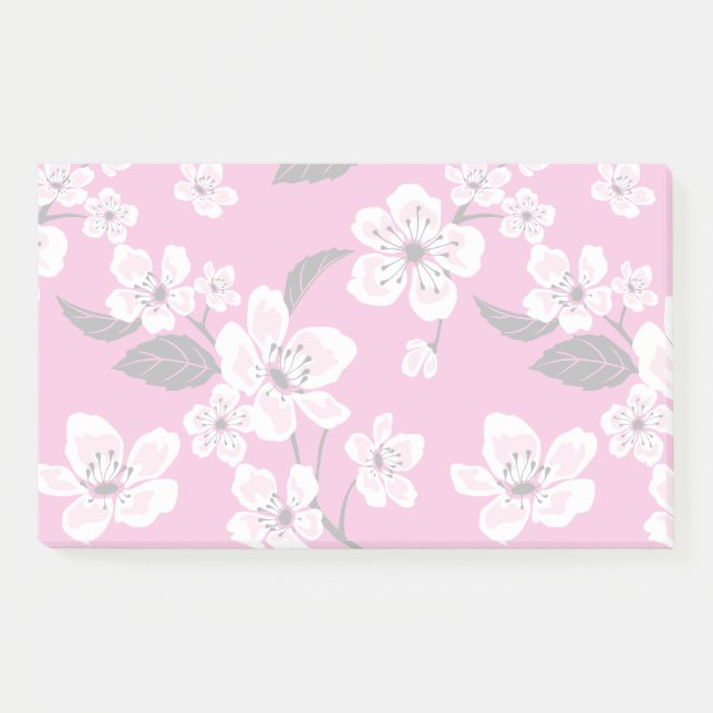 POST-IT® CHERRY BLOSSOM - SAKURA (ROSE) (Devant)