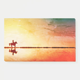 Post-it® Cheval et cavalier 1