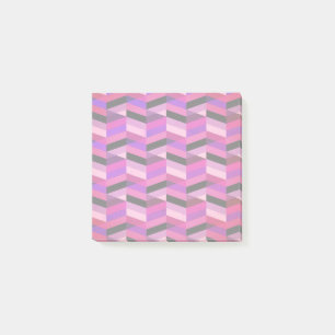 Post-it® Chevron Abstrait/Herringbone   Purples et violets