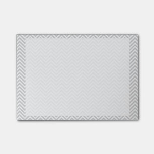 Post-it® Chevron gris