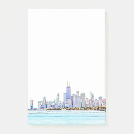 Post-it® Chicago Skyline