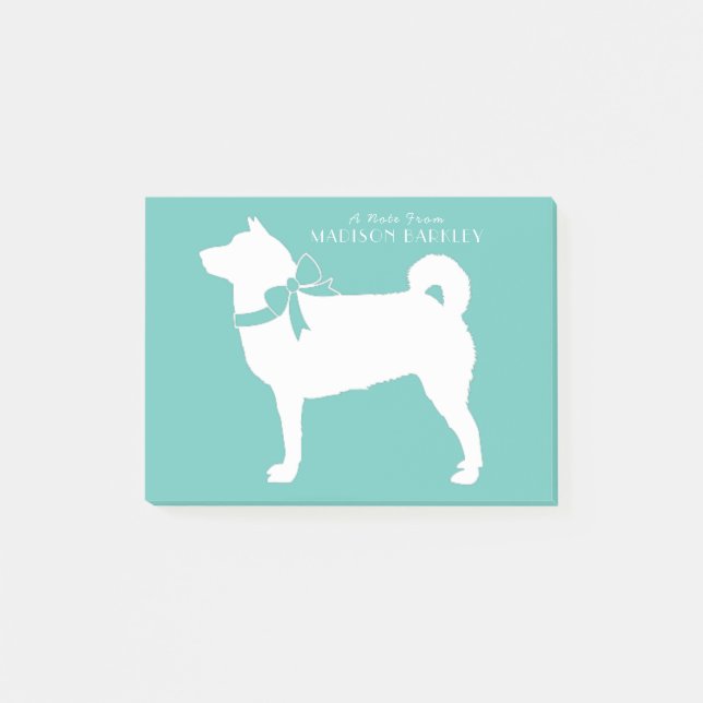 Post-it® Chien chiot Shiba Inu (Devant)