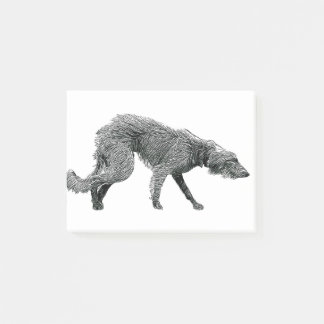 Post-it® Chien de Bedlington Whippet Lurcher