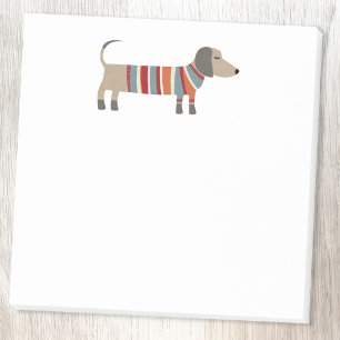 Post-it® Chien de saucisse mignon Dachshund