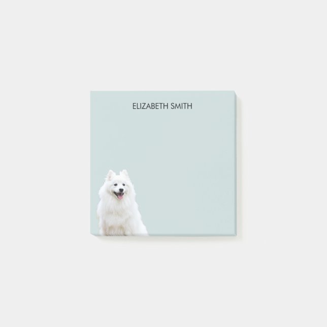 Post-it® Chien Esquimau américain Spitz (Devant)