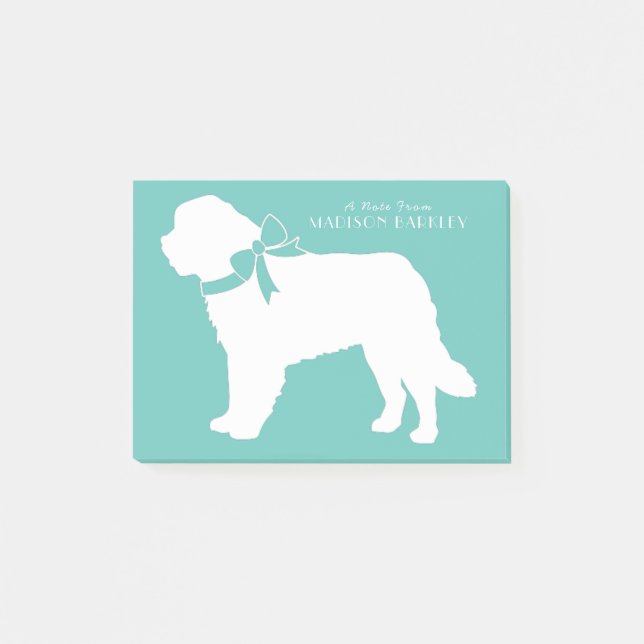 Post-it® Chien Saint-Bernard Chiot (Devant)