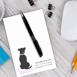 Post-it® Chien Silhouette Moderne