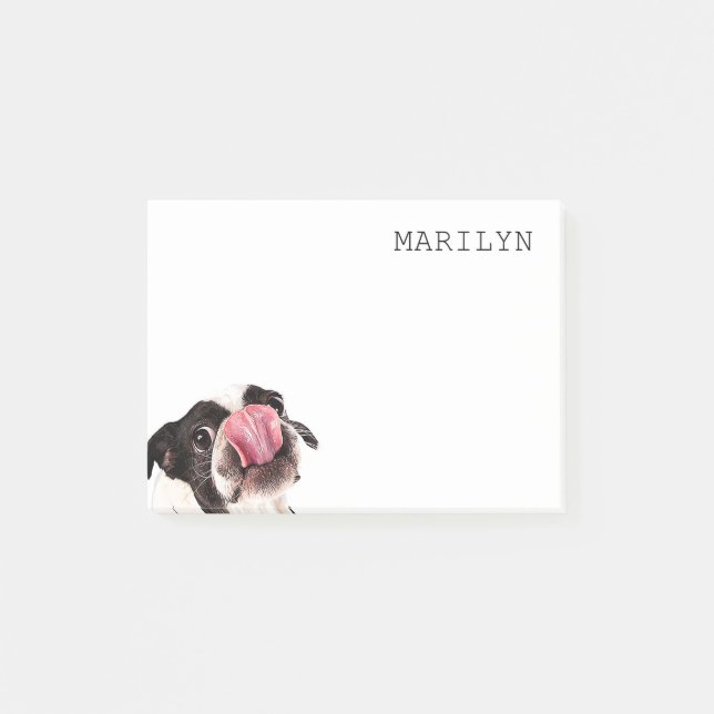 Post-it® Chien-taureau français personnalisé | Cute Frenchi (Devant)