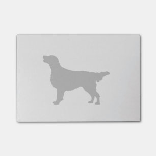 Post-it® Chiens d'amour de silhouette retriever à couche pl