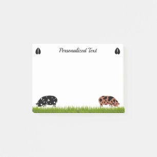 Post-it® Chiens Kunekune personnalisés