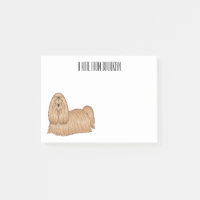 Chih tzu long cheveux dessin de chien
