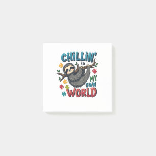Post-it® Chilling dans mon monde Sensibilisation sur l'auti