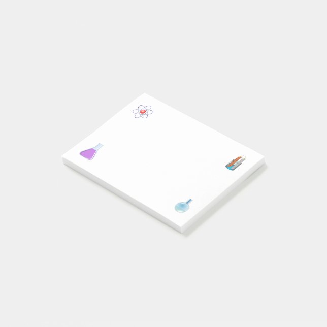 Post-it® Chimie de l'équipement de laboratoire (Incliné)