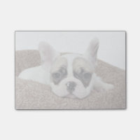 Chiot de bouledogue français se situant dans un