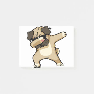 Post-it® Chiot de Carlin de Dabbing