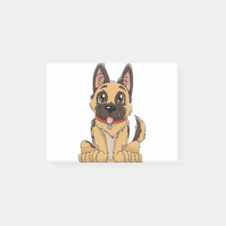 Post-it® Chiot mignon allemand