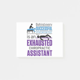 Post-it® Chiropratique Assistant Chiropraticien Drôle Dire