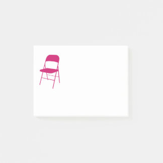 Post-it® Chisholm | Notes des chaises pliantes | Rose chaud