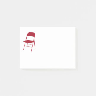 Post-it® Chisholm | Notes des chaises pliantes | Rouge