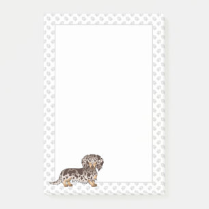 Post-it® Chocolat & Tan Dappage cheveux longs et pattes