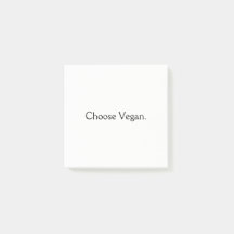 Choisissez le végétalien : Style minimal