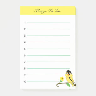 Post-it® Choses mignonnes et heureuses à faire avec des cha