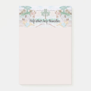 Post-it® Christian Artwork Le bon samaritain