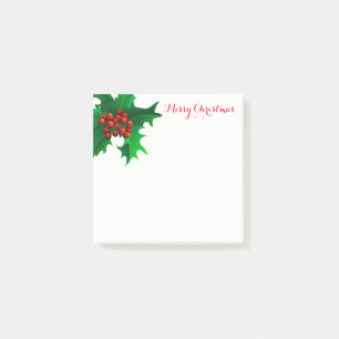 Post-it® Christmas Holly Post-it-Notes