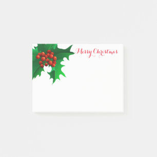 Post-it® Christmas Holly Post-it-Notes