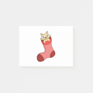 Post-it® Christmas Kitten
